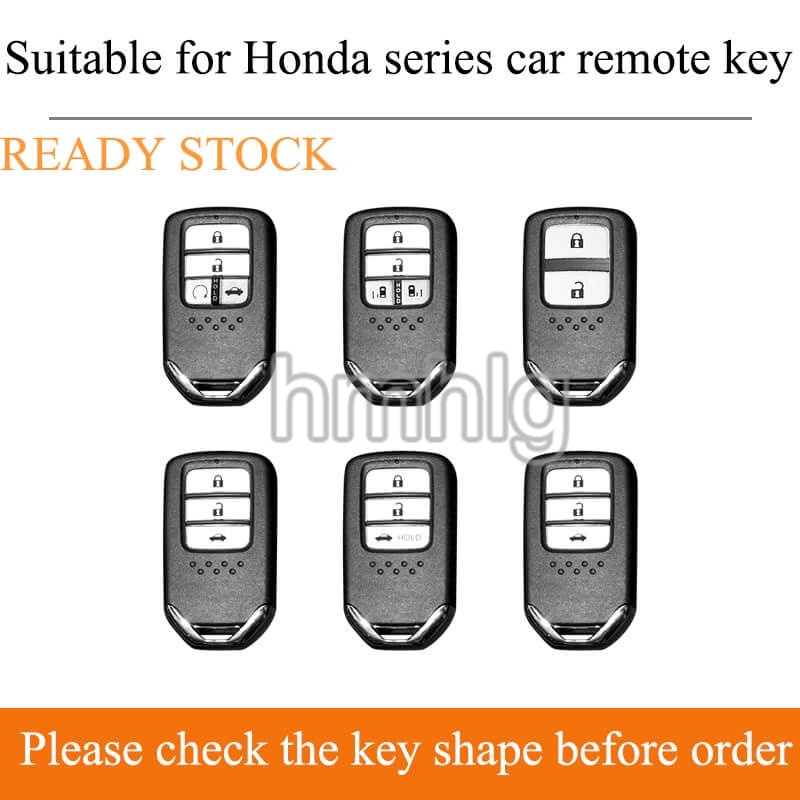 Bao Da Bảo Vệ Chìa Khóa Thông Minh Cho Xe Hơi Honda All-New City / CRV / Accord / Civic FC 10Gen 2016-2021