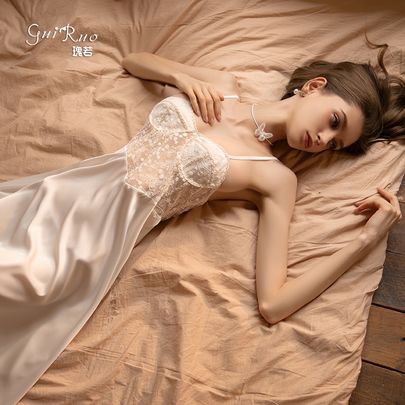 Váy Ngủ Ren Sexy Gợi Cảm MS1257 [CWEAR.SEXY_ĐỒ NGỦ &amp; NỘI Y CAO CẤP]