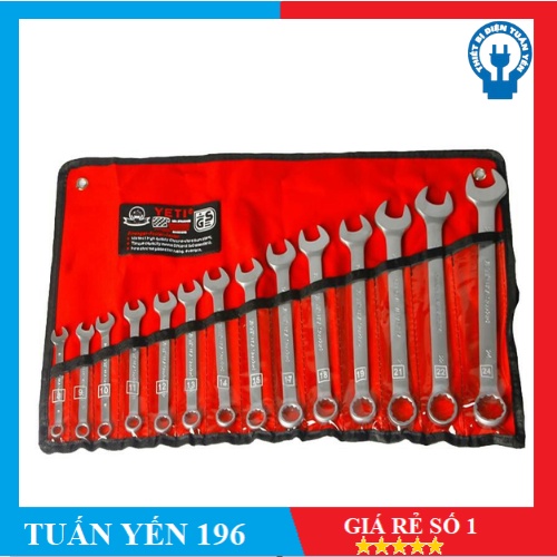Bộ khoá vòng miệng yeti 8-24 ( bộ nhỏ 14 món)- Tuấn Yến