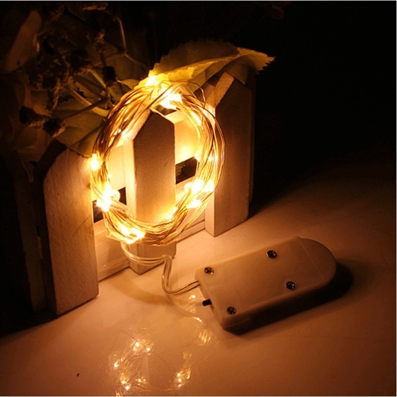 Dây Đèn Led 10 Bóng Dài 1m Trang Trí Tiệc