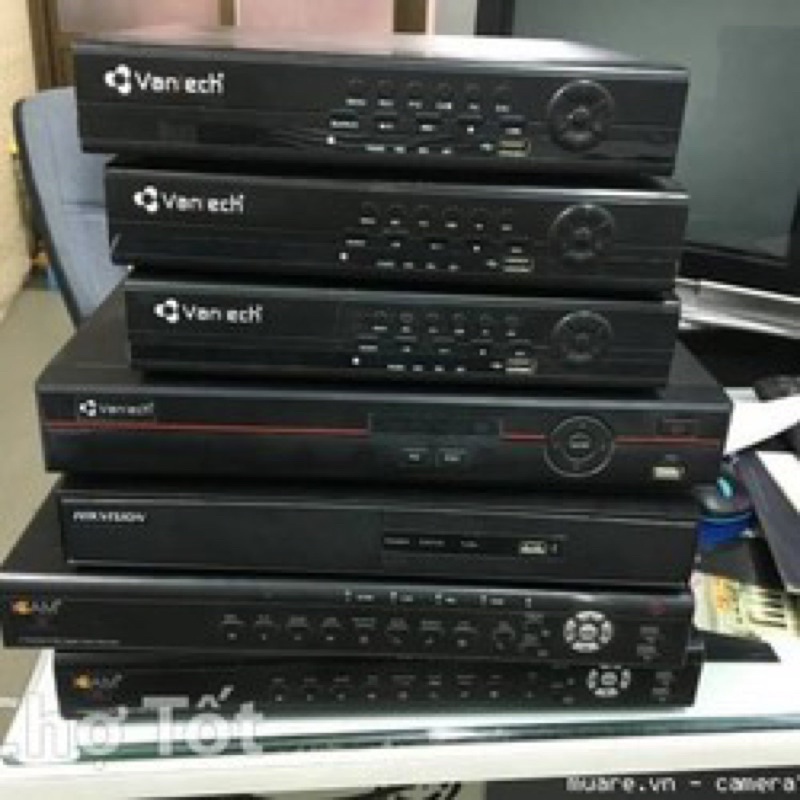 Đầu ghi hình camera DVR NVR IP 4/8/16 kênh AHD CVI TVI IP xem miễn phí đám mây cloud