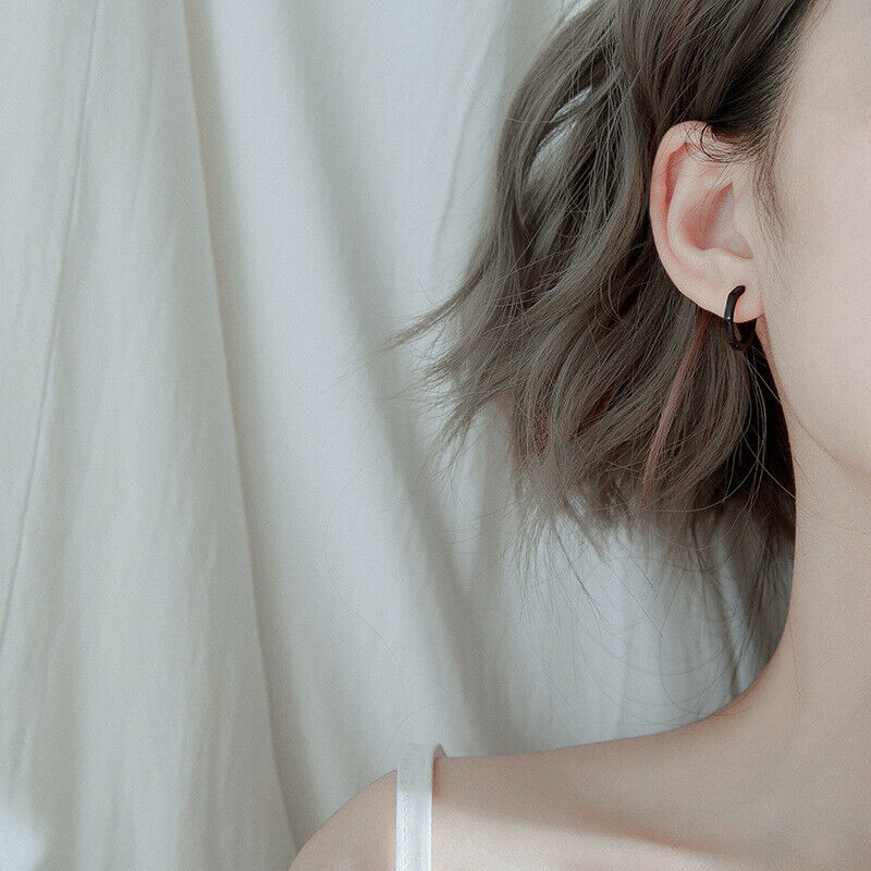 Khuyên tai nữ hình tròn thời trang Hàn