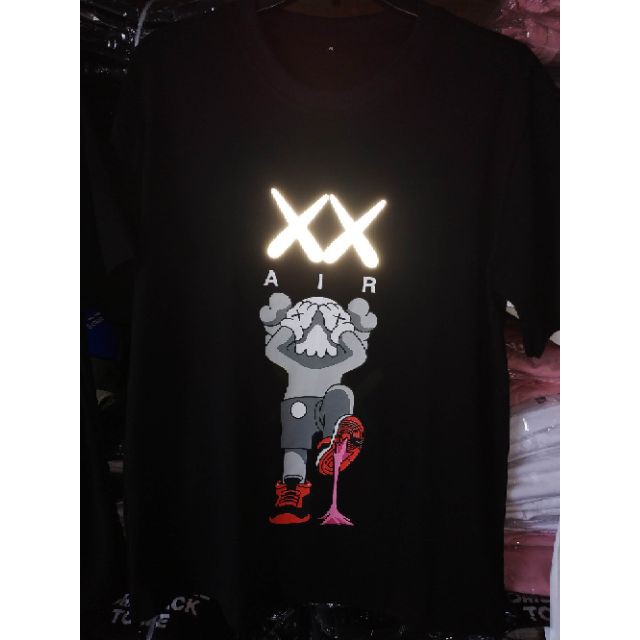 [Ảnh thật] Áo thun Kaws Kẹo - Tee Kaws XX Oversized (Phản Quang)