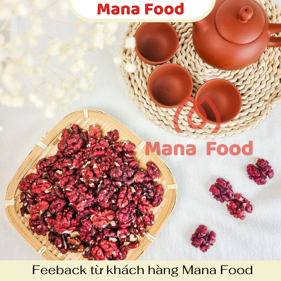 Nhân Óc Chó Đỏ Mỹ Mana Food 400G
