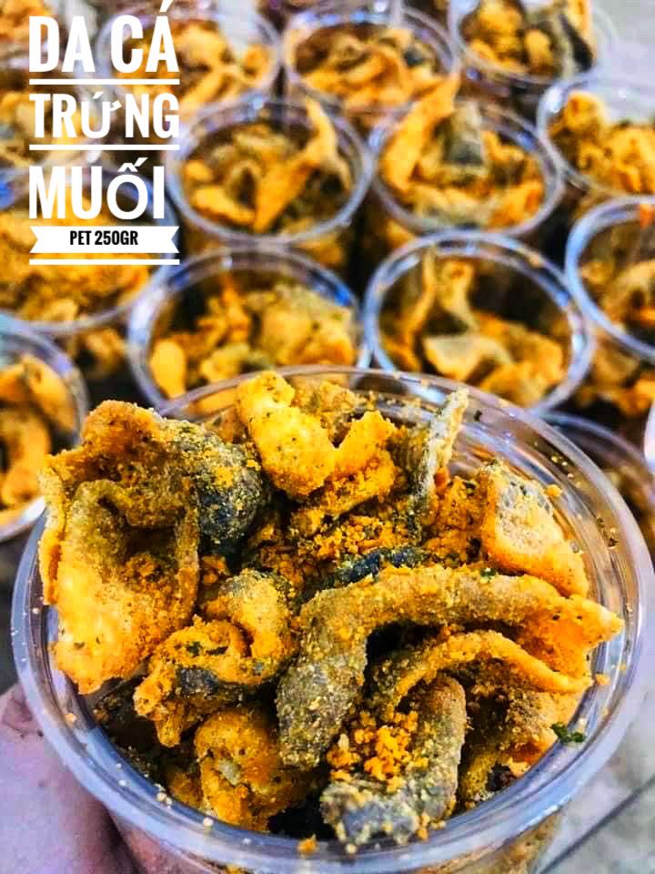 Da cá trứng muối pet 250gr