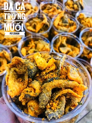 Da cá trứng muối pet 250gr