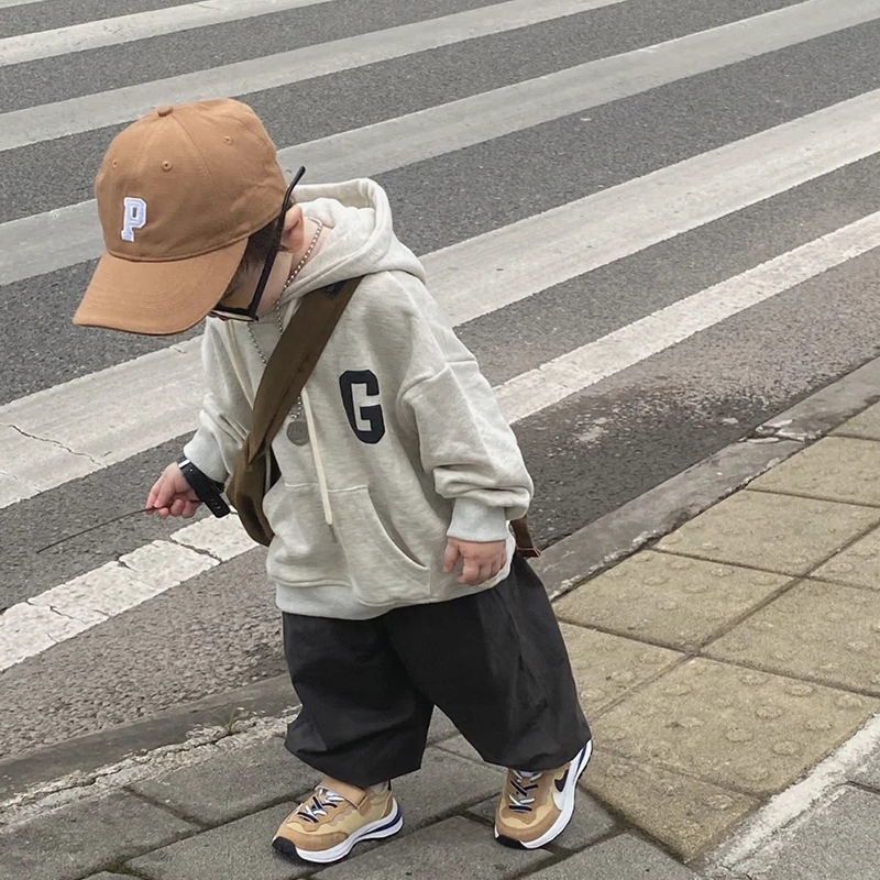 Áo Khoác Hoodie Dài Tay Phong Cách Phương Tây Thời Trang Xuân Thu Mới Cho Bé Trai Và Gái