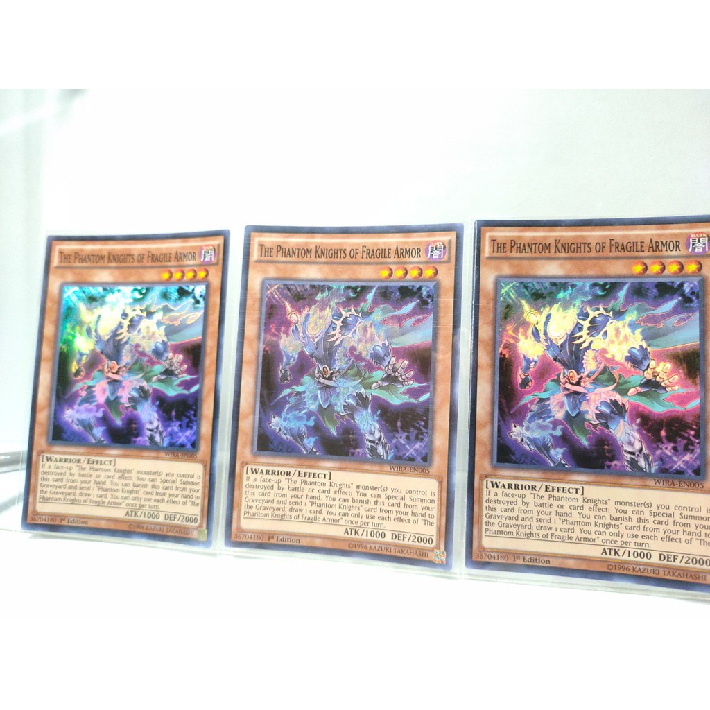 Thẻ bài Yugioh The Phantom Knights of Fragile Armor (Super Rare)- Thẻ bài chính hãng