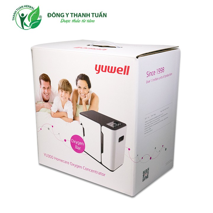 [New 2020] Máy Tạo Oxy Yuwell Gia đình YU300 Lọc Ion Âm - Bảo Hành 12 Tháng - Chính hãng