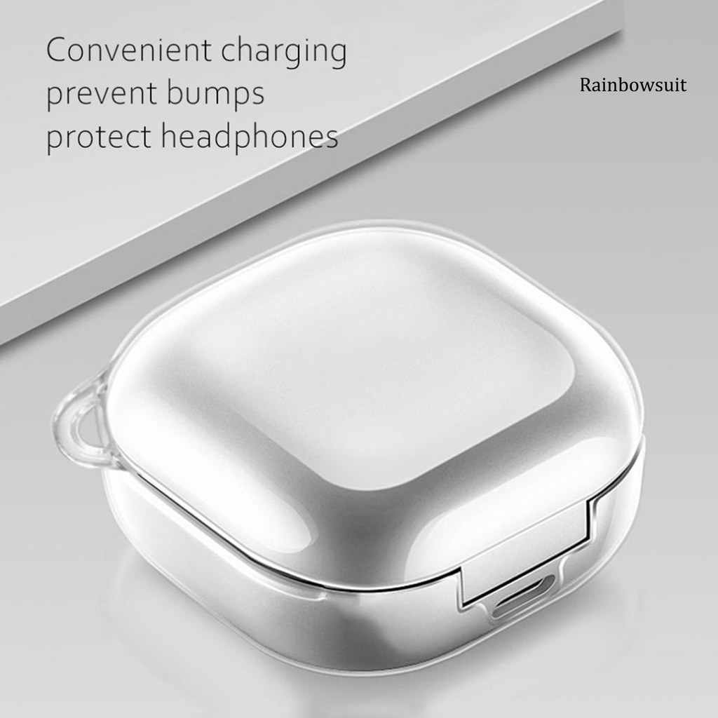 Vỏ bảo vệ hộp sạc tai nghe Samsung Galaxy Buds Live/Pro bằng PC siêu mỏng chống sốc