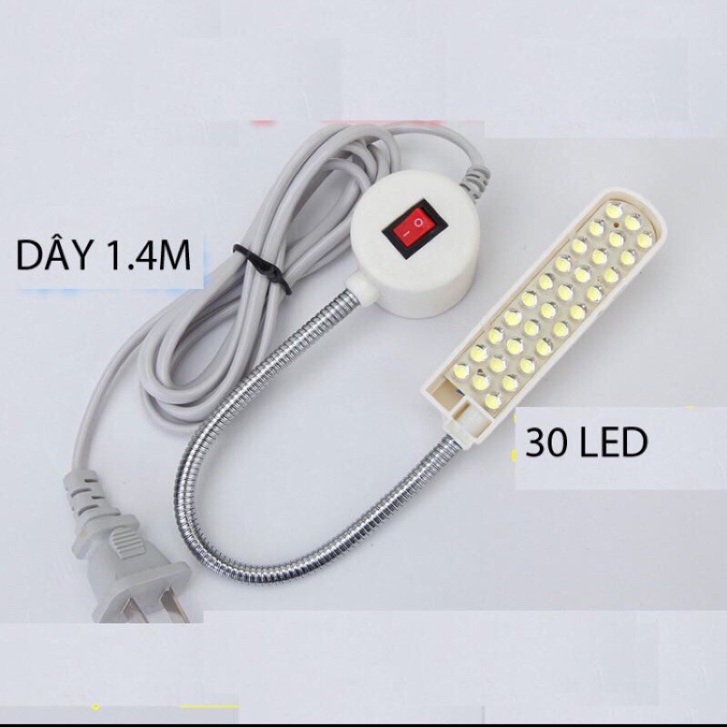 Đèn led 30 bóng có nam châm