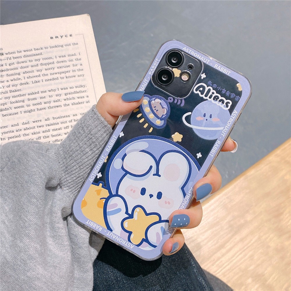 Ốp lưng iphone chống sốc in hình phi hành gia dành cho iphone 6/6s/6plus/6splus/7plus/8plus/x/xs/xsm/11/11promax/12proma