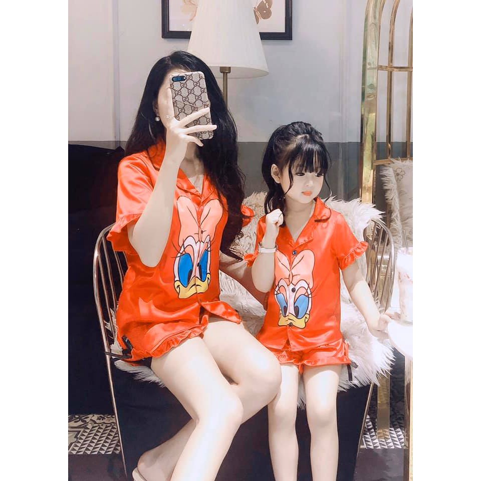 BỘ LỤA MẸ VÀ BÉ xinh yêu, mát mẻ ngày hè - BLMC