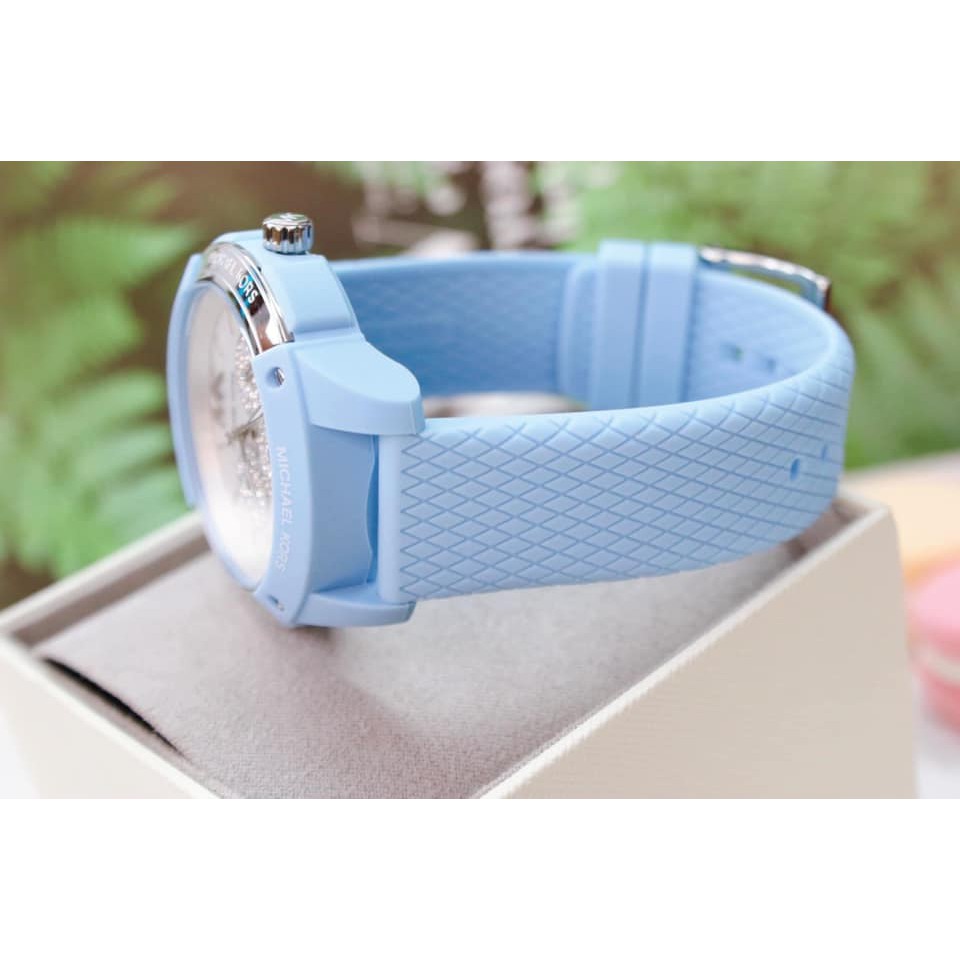 Đồng hồ nữ Michael Kors Ryder Blue Silicone MK6868