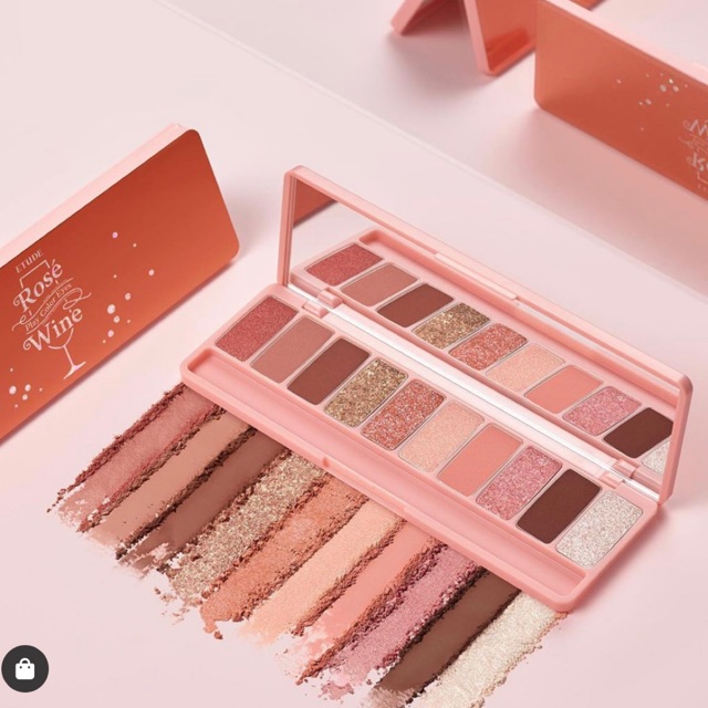 [ CÓ BILL ] BẢNG PHẤN MẮT ETUDE HOUSE PLAY COLOR YEYS ROSE WINE
