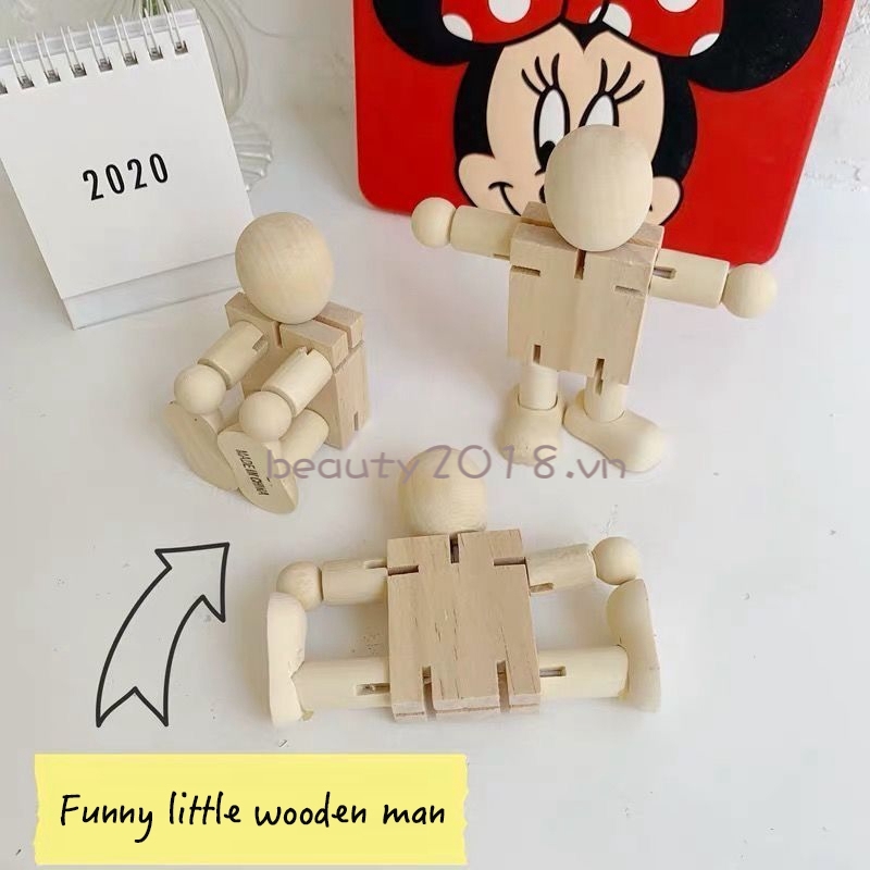 Mô hình đồ chơi robot lắp ráp bằng gỗ dành cho bé và bố mẹ
