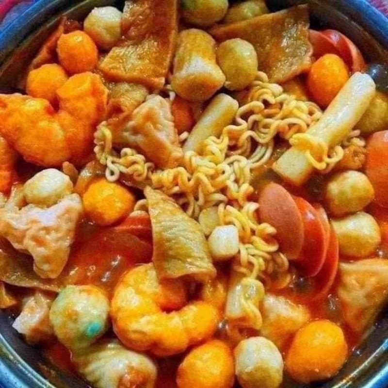 Lẩu tokbokki kèm sốt lẩu ❤️SHIP HOẢ TỐC HÀ NỘI ❤️ Set lẩu đậm chất Hàn Quốc chỉ cần thêm mỳ là có món lẩu Hàn