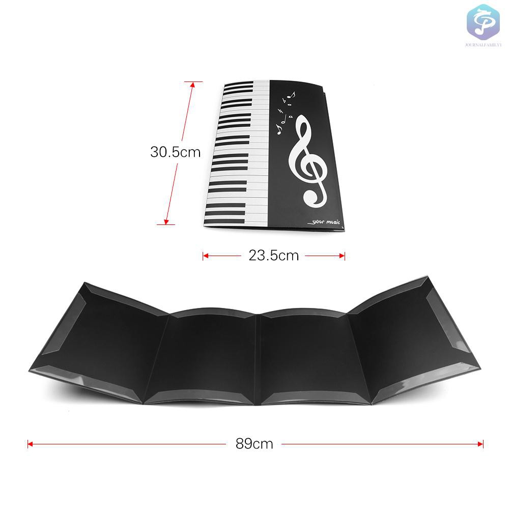 Sổ viết nhạc khổ giấy A4 dùng khi biểu diễn đàn piano