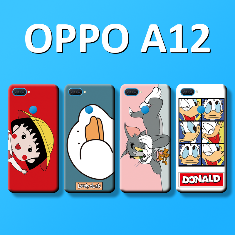 DONALD DUCK Ốp Điện Thoại Dẻo Họa Tiết Hoạt Hình Mèo / Chuột / Vịt Donald Cho Oppo A12 A91 A92 A31 A5 A9 2020 A3S A5S A7 1