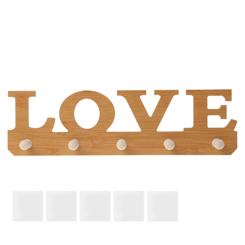 Bộ móc dán cửa bằng gỗ hình nhân vật hoạt hình &quot; Love Live ! &quot;