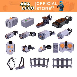 Phụ kiện lego technic lego 9686 đồ chơi giáo dục điều khiển từ xa lego động cơ lego hộp pin lego nâng cấp lego technic