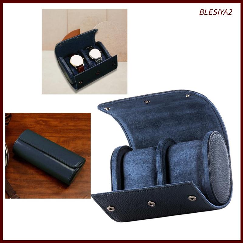 [Blesiya2] Hộp Đựng Đồng Hồ Cuộn Tròn Bằng Da PU Sắp Xếp Gọn Gàng Cho Ngày Của Mẹ