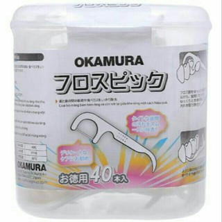 Combo sĩ 10 hộp tăm chỉ Okamura 40P