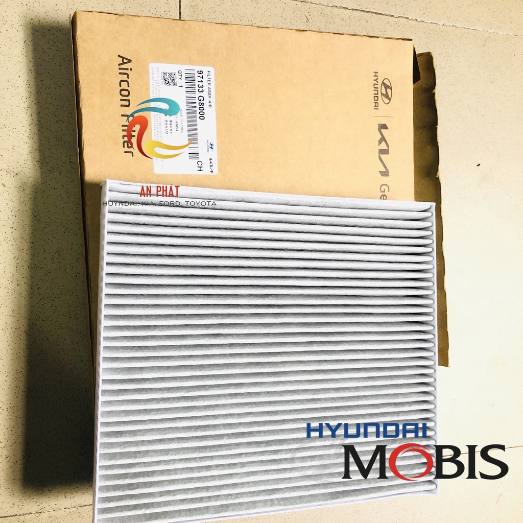 Lọc gió điều hòa 🚘 Hyundai Santafe 2019 - 2021  | 97133G8000 🚘 chính hãng MOBIS HÀN QUỐC