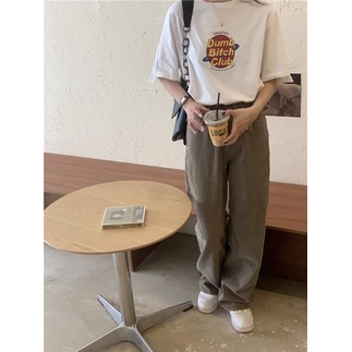 Áo thun tay ngắn cổ tròn in họa tiết phong cách retro thời trang mùa hè cho nữ