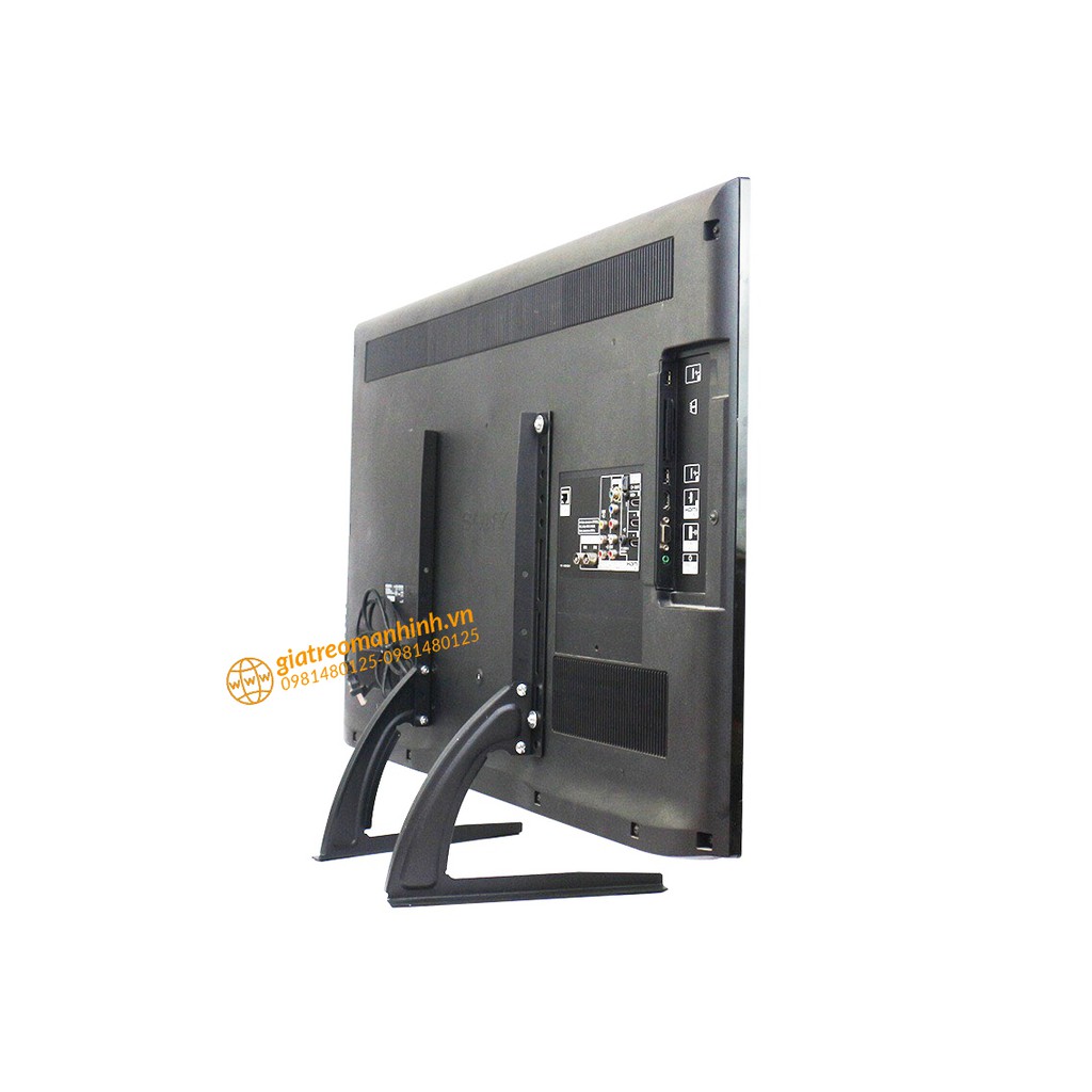 Chân Đế Tivi Đa Năng Lắp Đặt Mọi Hãng Tivi 24 - 75 inch - Tấm Thép Dày Tải Trọng Lớn - Tùy Chỉnh Cao Thấp 3 Cấp Độ