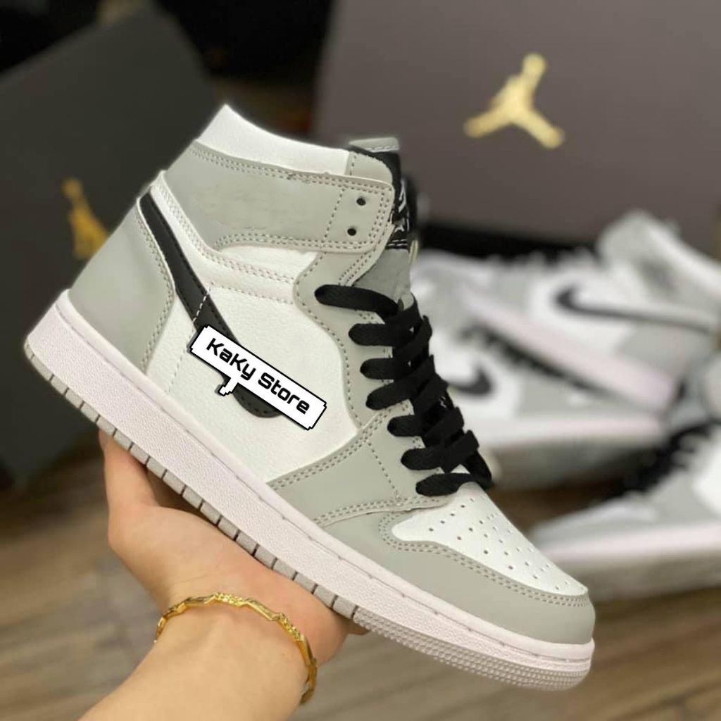 Giày Thể Thao 𝗷𝗼𝗿𝗱𝗮𝗻 PanDa, Giày Sneaker JD Cổ Cao Màu Đen Dành Cho Học Sinh Sinh Viên Đi Tập Thể Dục Tập Gym