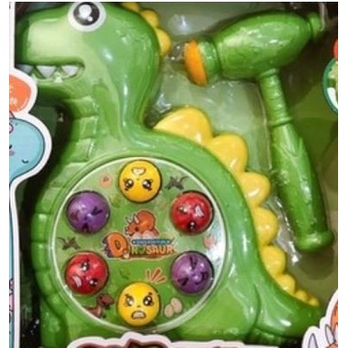 Đồ Chơi Đập Chuột Chú Khủng Long Phát Nhạc Giúp Phát Triển Khả Năng Phản Xạ Cho Bé