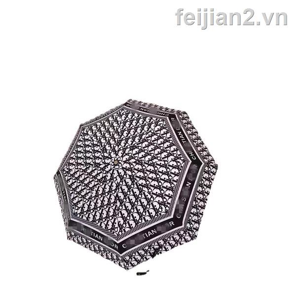 ▲▣☍Dù Xếp Tự Động DIOR Chống Tia Uv Nắng Mưa Tiện Dụng