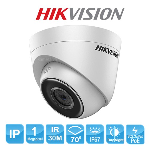 Camera IP Dome hồng ngoại 1.0 Megapixel HIKVISION DS-2CD1301-I