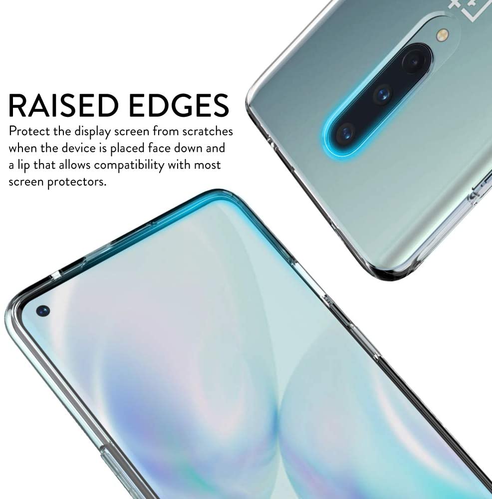 Ốp điện thoại trong suốt bảo vệ cho OnePlus 9 8T 8 7 7T Pro Nord 6 6T 5 5T 5G
