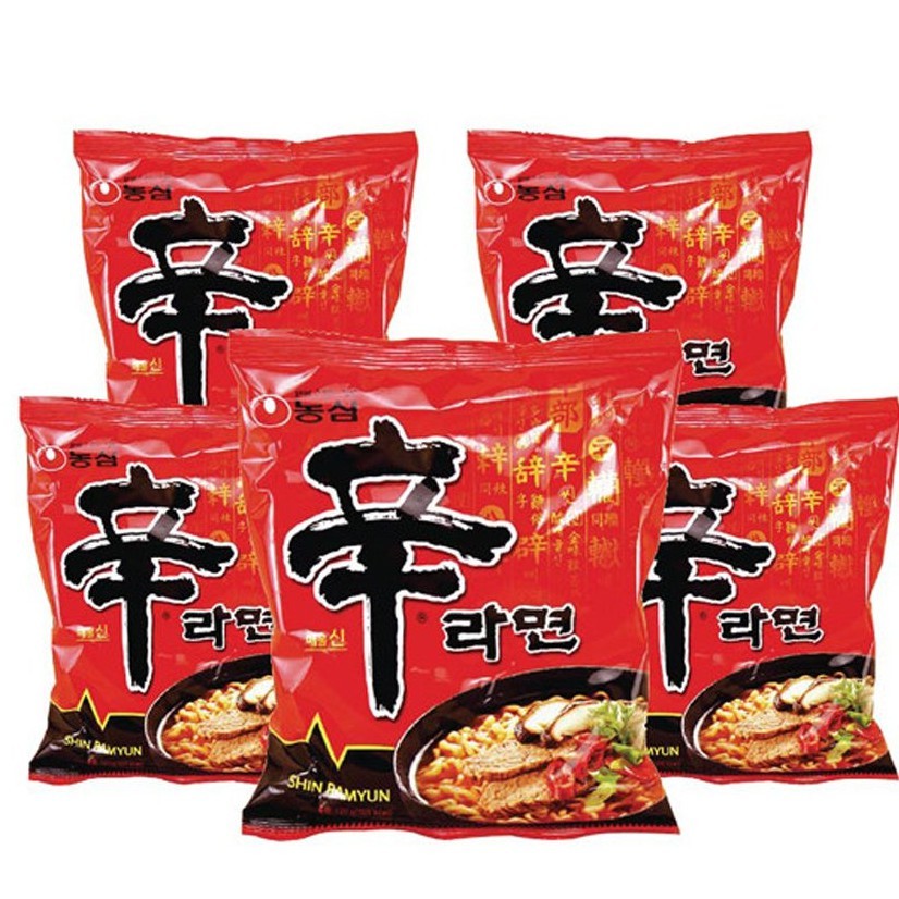 Mì cay Shin Ramyun Hàn Quốc[Lốc 5 Gói]