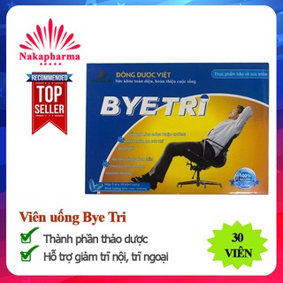 Viên uống Bye Tri Byetri Đông Dược Việt | Hỗ trợ giảm trĩ nội, trĩ ngoại, nhuận tràng, tăng sức bền thành mạch