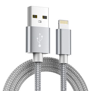 Cáp sạc ip,dây sạc ĐT dài 2m bọc dù hỗ trợ sạc nhanh cho ip/micro Usb/Type C