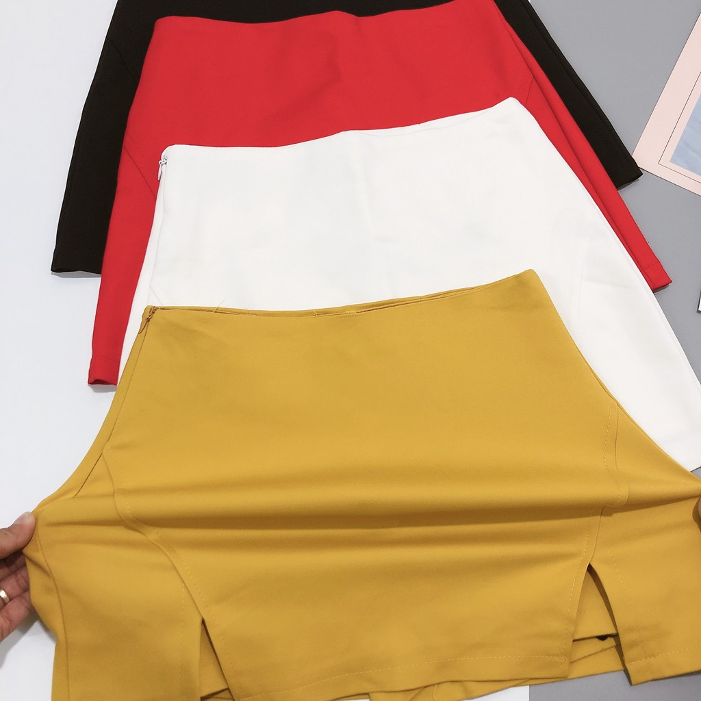 Chân váy dáng A, Chân váy Umi xẻ bên có quần trong CV277 - NhiNhi Shop | BigBuy360 - bigbuy360.vn