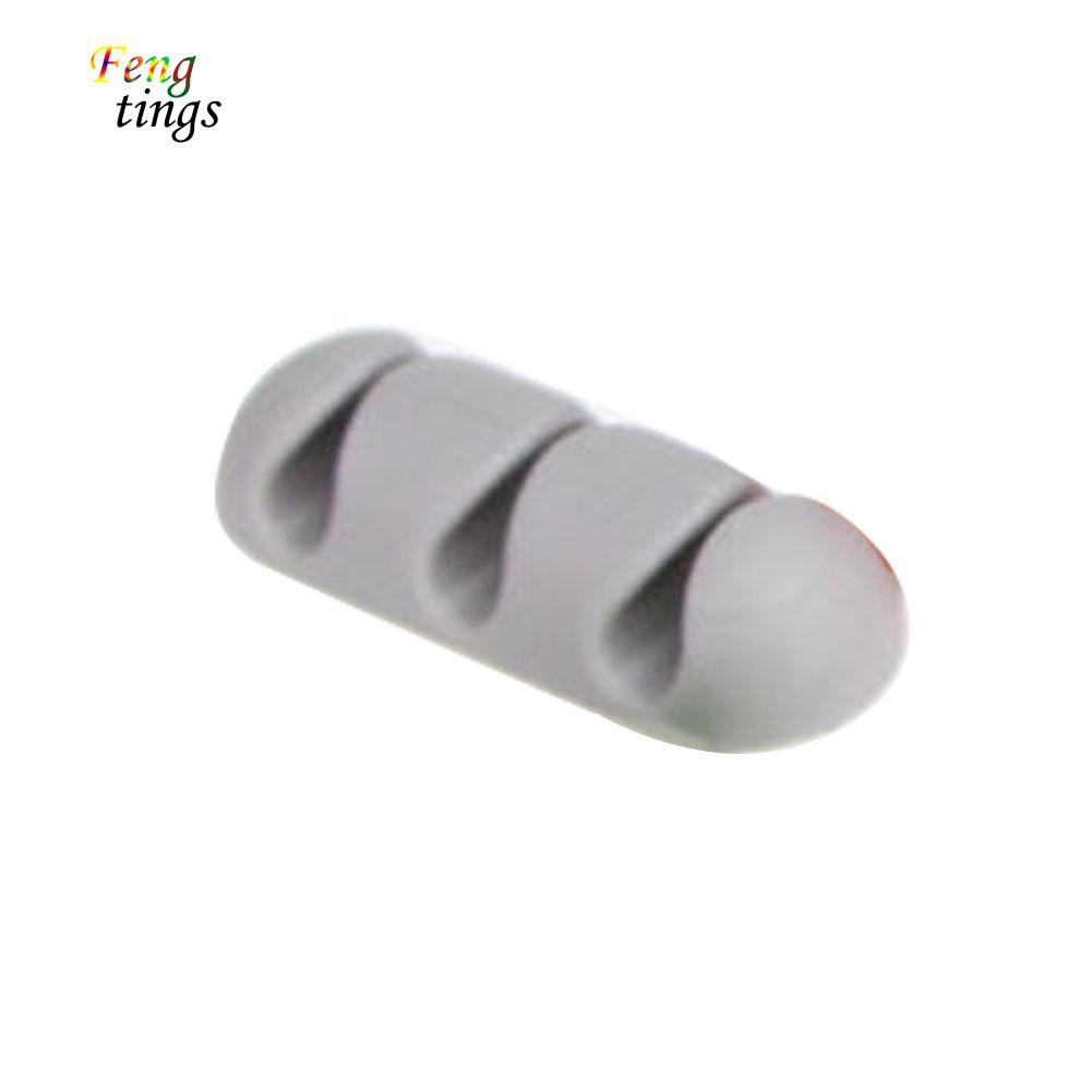 Phụ kiện kẹp dây cáp/điện/sạc 3 lỗ treo tường gọn gàng