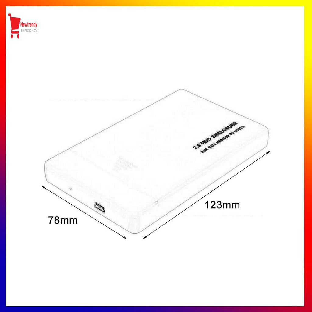 Ổ Cứng Di Động Hdd (0601) (Promo) Usb 2.0 Sata 2.5 Inch | BigBuy360 - bigbuy360.vn