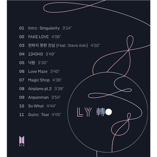 [20 món] COMBO BTS LOVE YOURSELF 'TEAR'