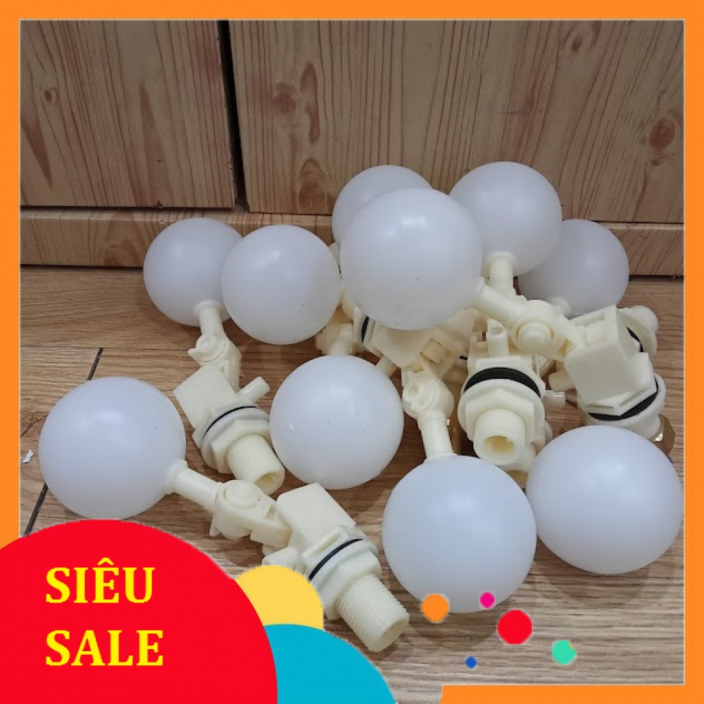Thiết bị nhà yến - Phao cơ tròn khóa nước tự động chống tràn (có ren và không ren)