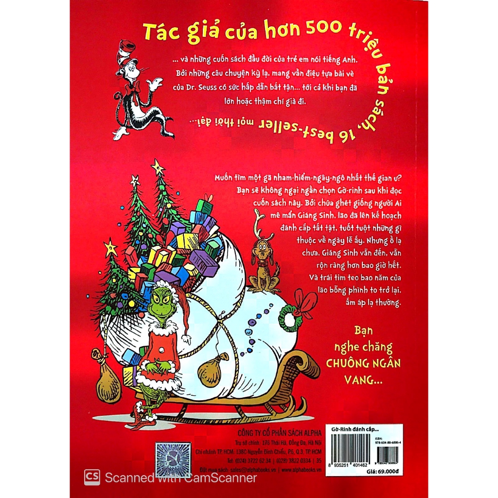 Sách - Dr. Seuss  -  Gờ-Rinh Đánh Cắp Giáng Sinh