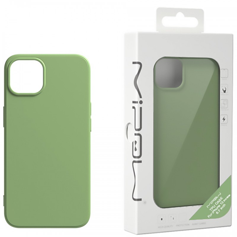 ỐP LƯNG MIPOW TPU &amp; PU LEATHER IPHONE 13 PROMAX- CHÍNH HÃNG MIPOW