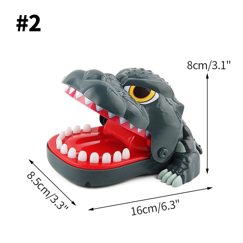 Fun Decompression Toys Crocodile Mouth Dentist Bite Finger Game