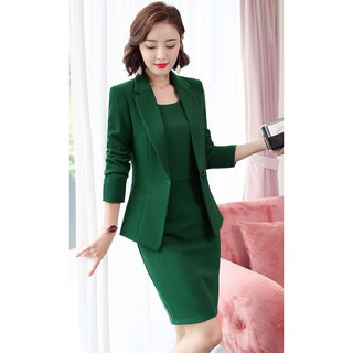 Set nguyên bộ đầm sát nách áo Vest