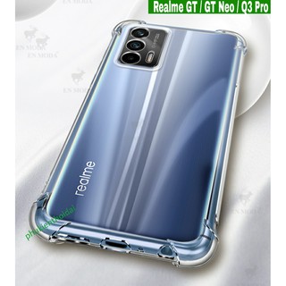 ỐP OPPO REALME GT / GT NEO / Q3 PRO DÙNG CHUNG DẺO SILICON TRONG SUỐT LỒI 4 GÓC