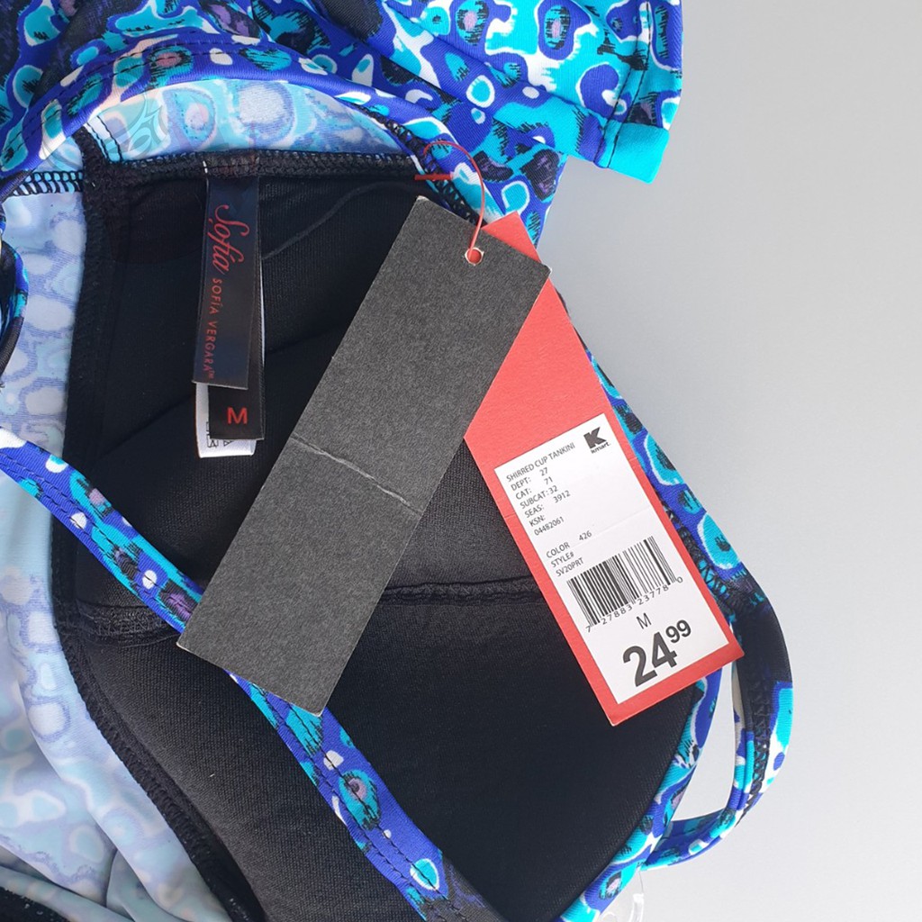 Bộ bơi hai mảnh áo dây cách điệu ngực Sofia xuất khẩu Châu Âu