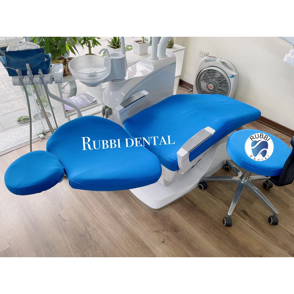 Bọc ghế vải nha khoa nhiều màu